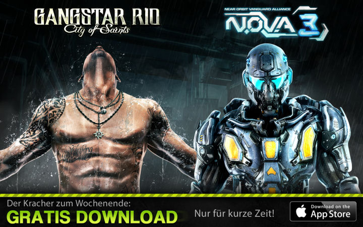 Gute Gameloft Games Gratis greifen!