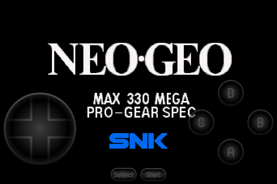 SNK NeoGeo Emulator für Apple iOS Geräte
