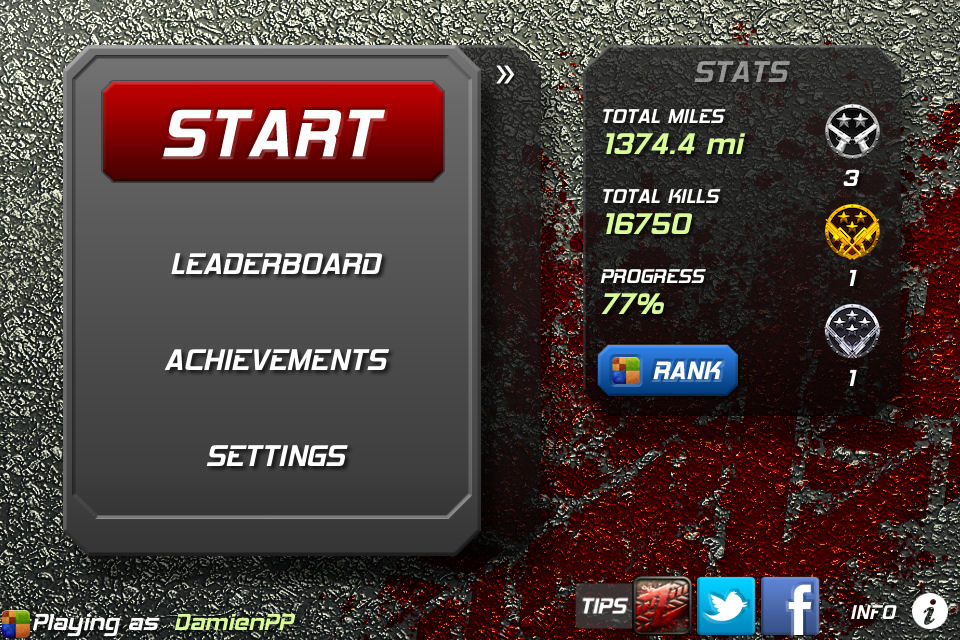 Zombie Highway für Apple iPhone und iPod Touch