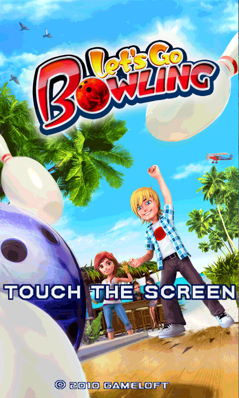 Lets go Bowling für Windows Mobile von Gameloft