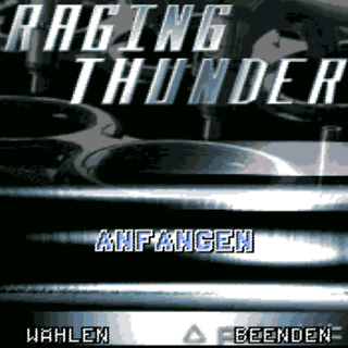 Raging Thunder f&uuml;r Palm OS von Filao Mobile